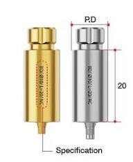 Ti Gen customized abutment (AR)