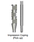 Impression coping open tray pickup (MN)